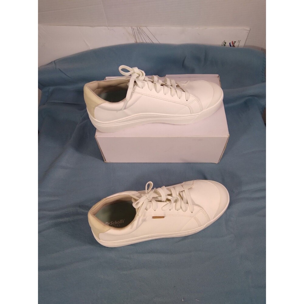 Dr. Scholl's Men's City Cloud White Lace Up Sneaker  Sz 11